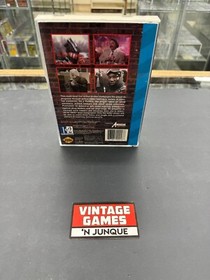 CRIME PATROL (SEGA CD, 1994) - Game with Case & Manual Rare