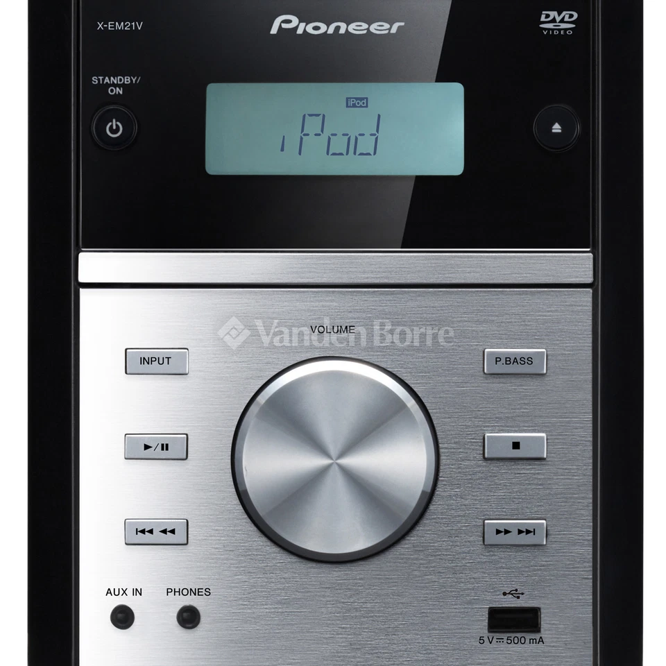 Pioneer 220 Volt DVD CD System with iPod iPhone Dock 220V Europe Asia Overseas - Image 3 of 4