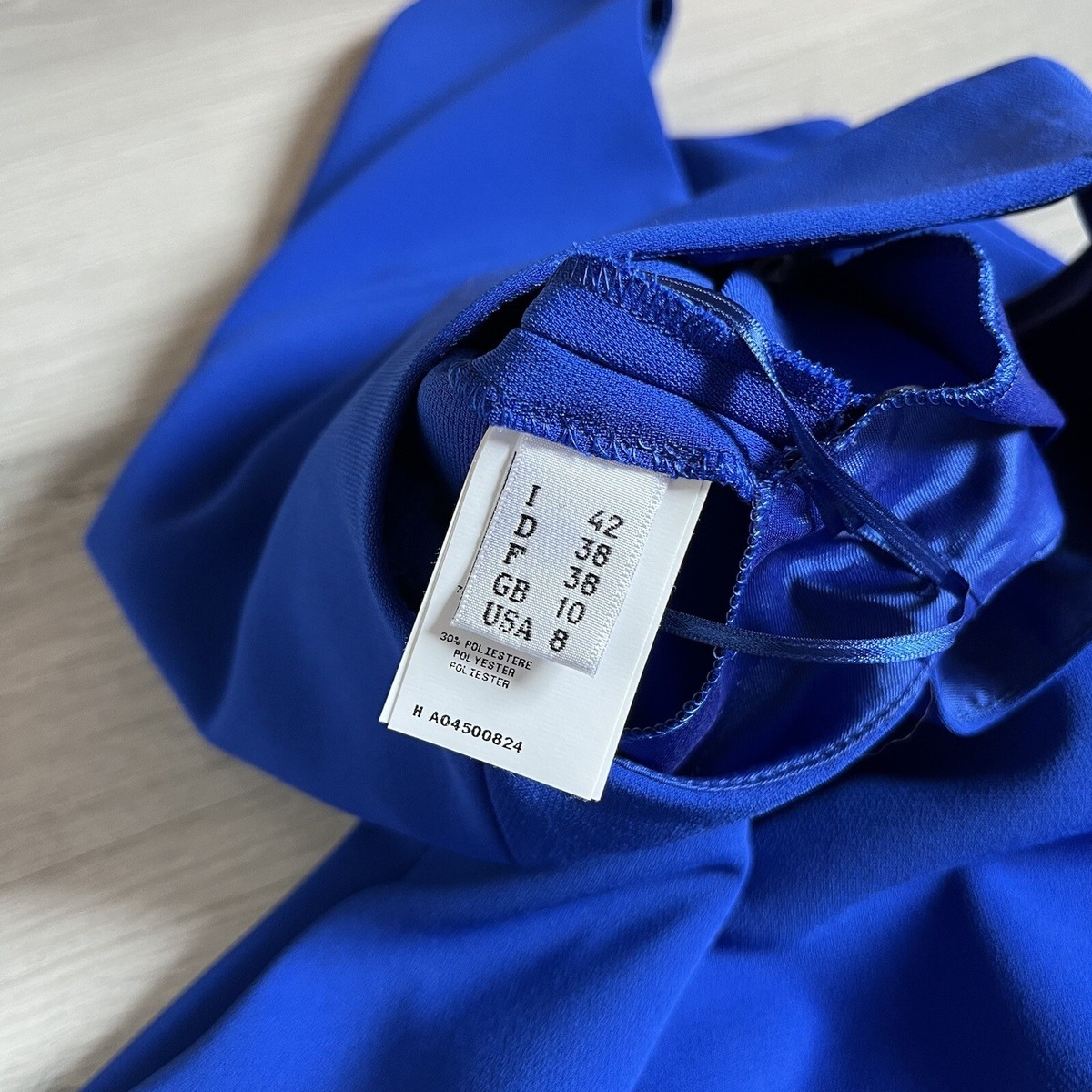 Boutique Moschino Blue Dress Sleeveless | eBay