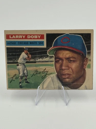 1956 Topps - Larry Doby #250 Crease bottom right