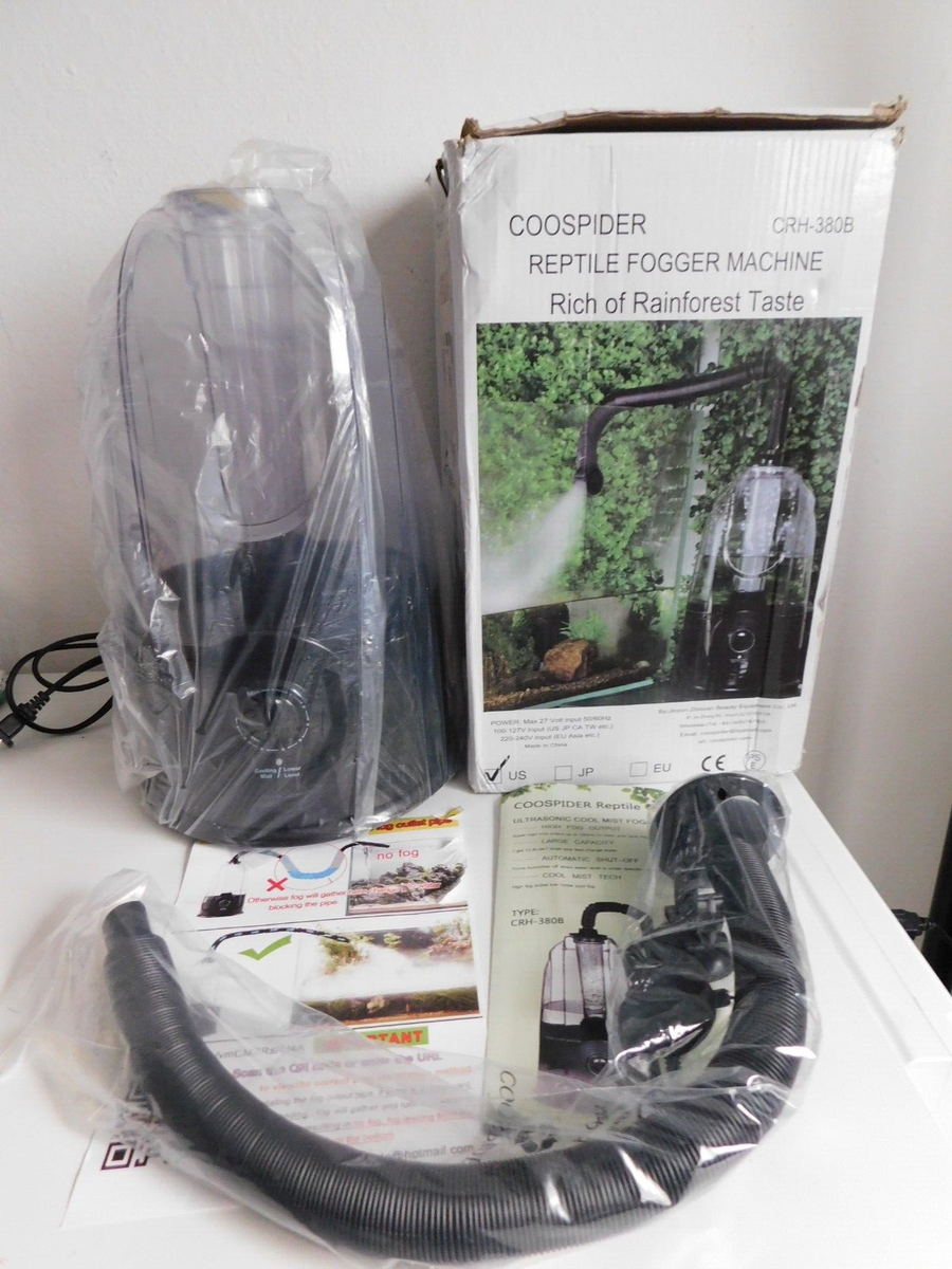 Coospider CRH-380B Reptile Cool Mist Reptile Fogger Mister Machine - Main Image