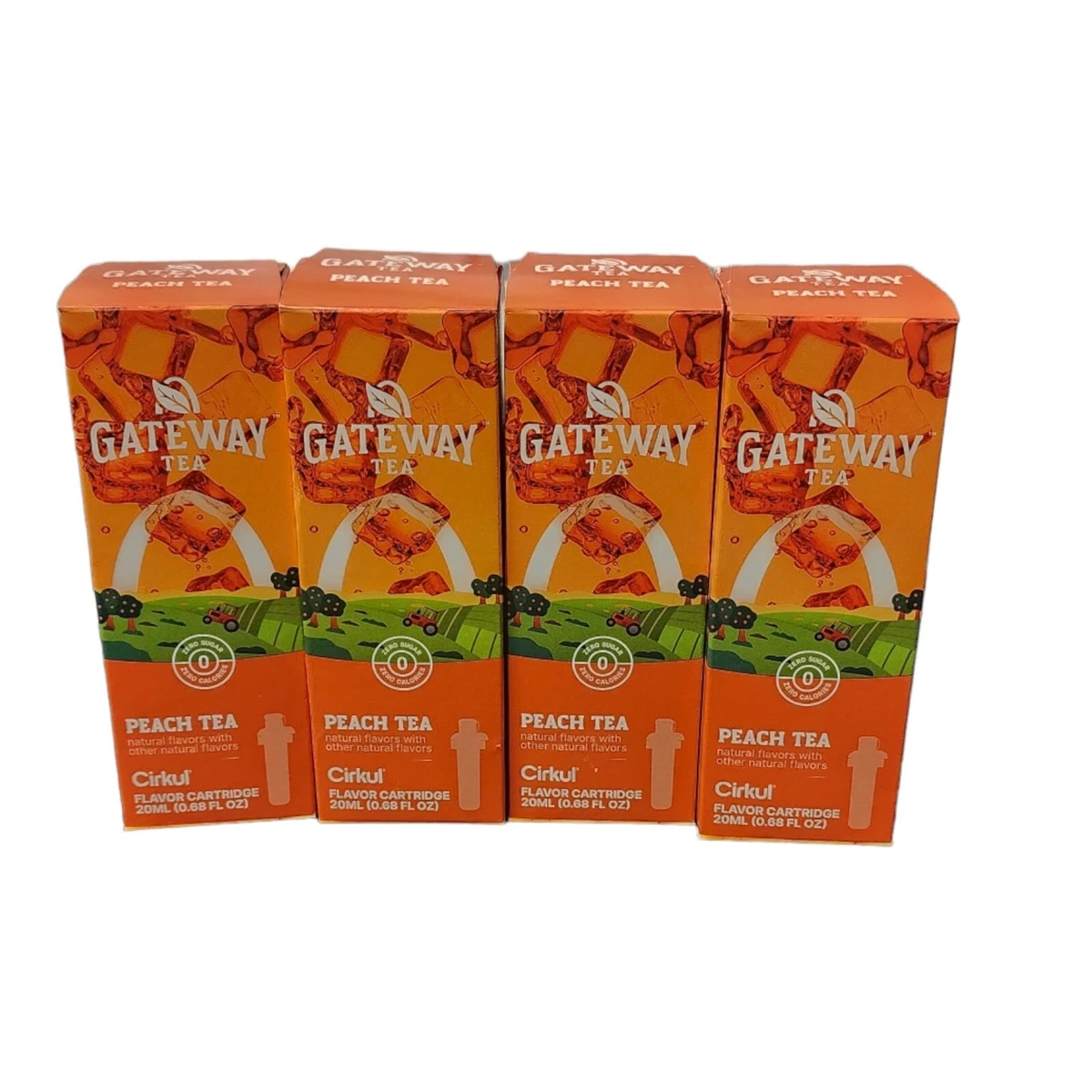 Cirkul Gateway Peach Tea Flavor Cartridge, Drink Mix,, 54 OFF