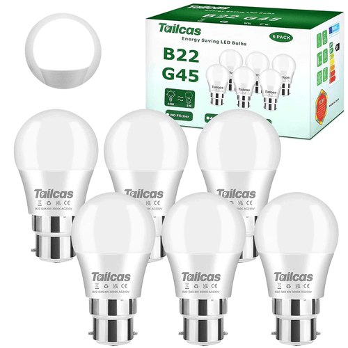 6x E27 B22 E14 LED Bayonet Globe Light Bulbs 5W GLS Golf Ball Lamp Energy Saving - Picture 30 of 31