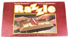 Razzle Game VINTAGE 1981 Parker Brothers Race for the Word 2 Players Made in USA