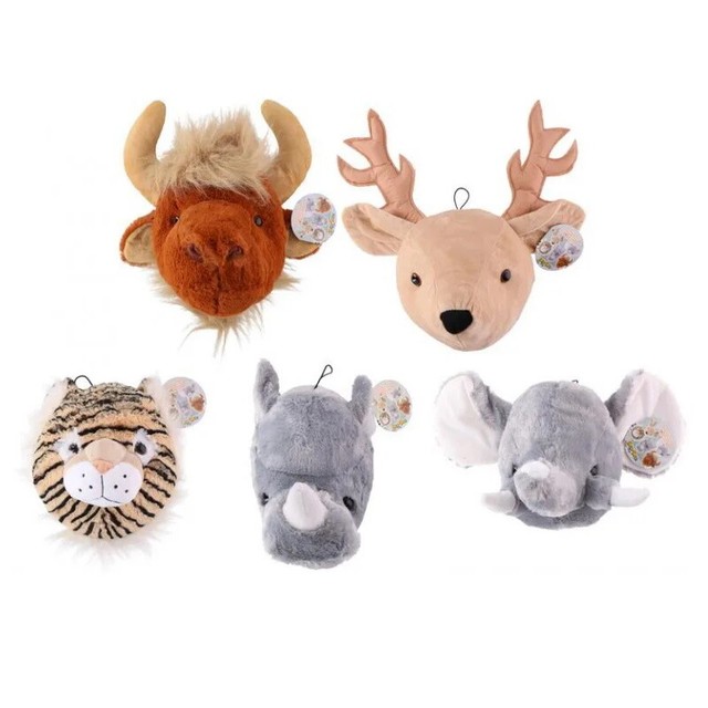childrens animal head wall decor