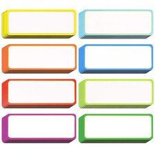 40 Pcs Magnetic Dry Erase Labels Name Plate Tags for Classroom Office Whiteboard
