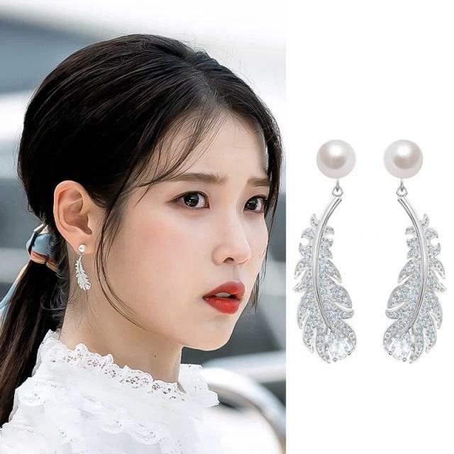 K pop Sneakers ITZY Yuna Korean Drama Anna Suzy Love Volume Luxury Stud  Earrings | eBay