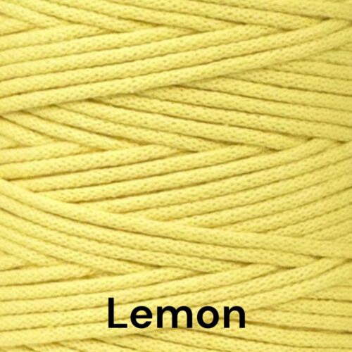 35 Colours 3mm Braided Cotton Cord Macrame Hoody Laces MADE IN UK - Picture 11 of 29