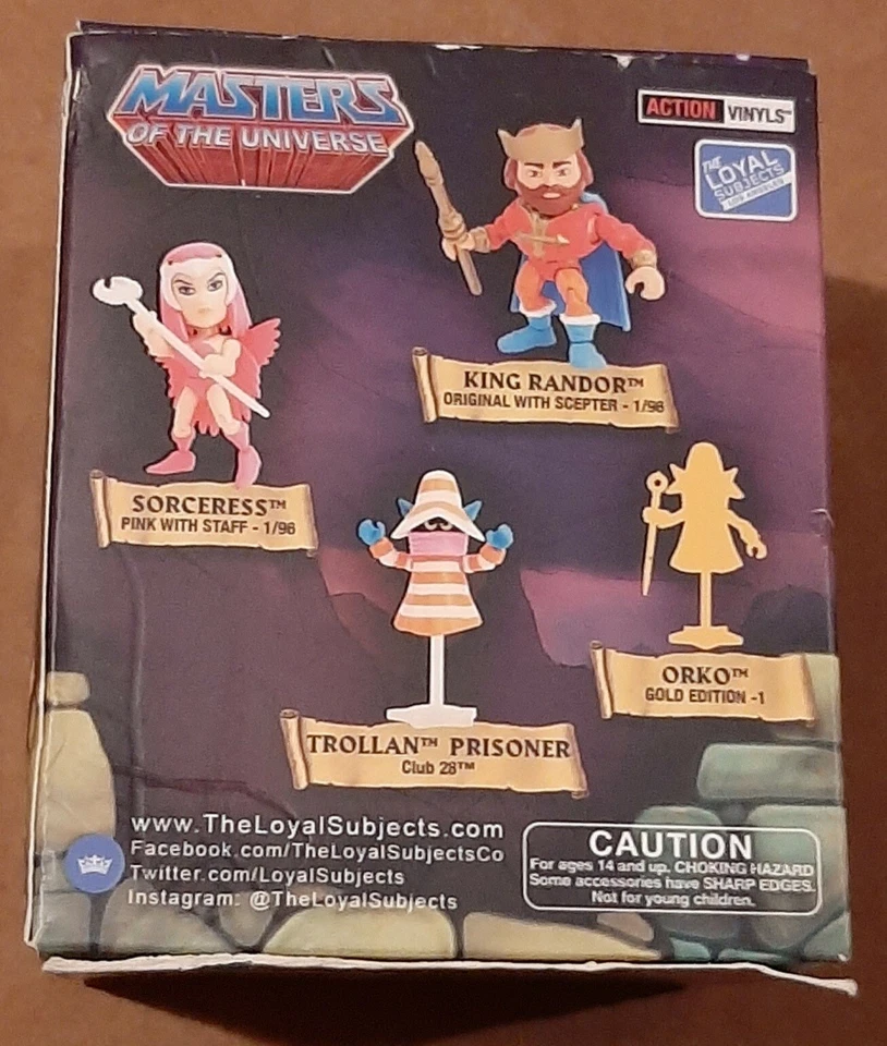 MOTU Loyal Subjects Masters Of The Universe, Action Vinyls Figure He-Man - Image 3 of 4