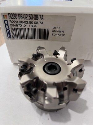 Seco 2-1/2'' Cut Diam Indexable Square-Shoulder Face Mill 02642878