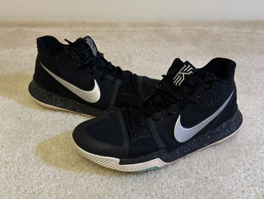 Nike Kyrie 3 - EP Black 'Ice Metallic' - 852396 018 - Size 11 | eBay
