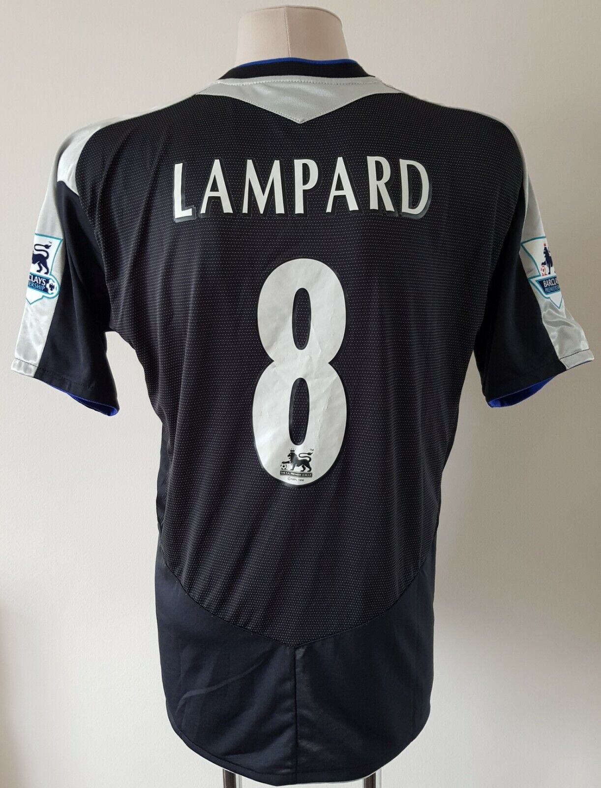 boom Integratie zuiger Chelsea 2004 - 2005 Away football Umbro shirt #8 Lampard size Extra Large |  eBay