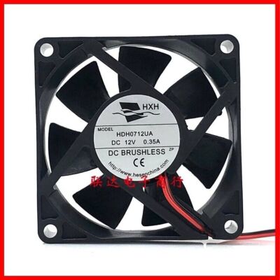 HXH HDH0712UA DC12V 0.35A 7CM 7025 cooling fan #D1