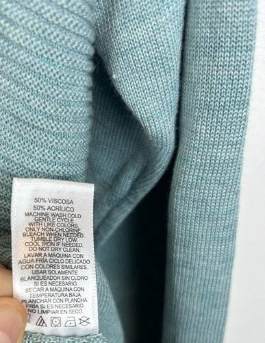Adrienne Vittadini Sweater Womans 2X Cowl Neck Ribbed Tunic Pullover Capsule - Picture 9 of 9