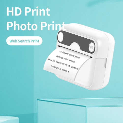 Tintenloser Drucker Zeitsparender Mini-Drucker Mit Drahtloser Verbindung Breite