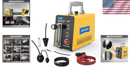 Portable EVAP Vacuum Smoke Diagnostic Tester for Comprehensive Leak Detection - Picture 2 of 10