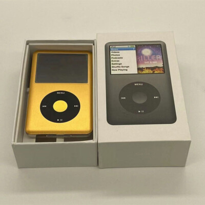 Apple iPod Classic 7. Generation 7G Gold Schwarz 2TB MP3 Player HÄNDLER GARANTIE