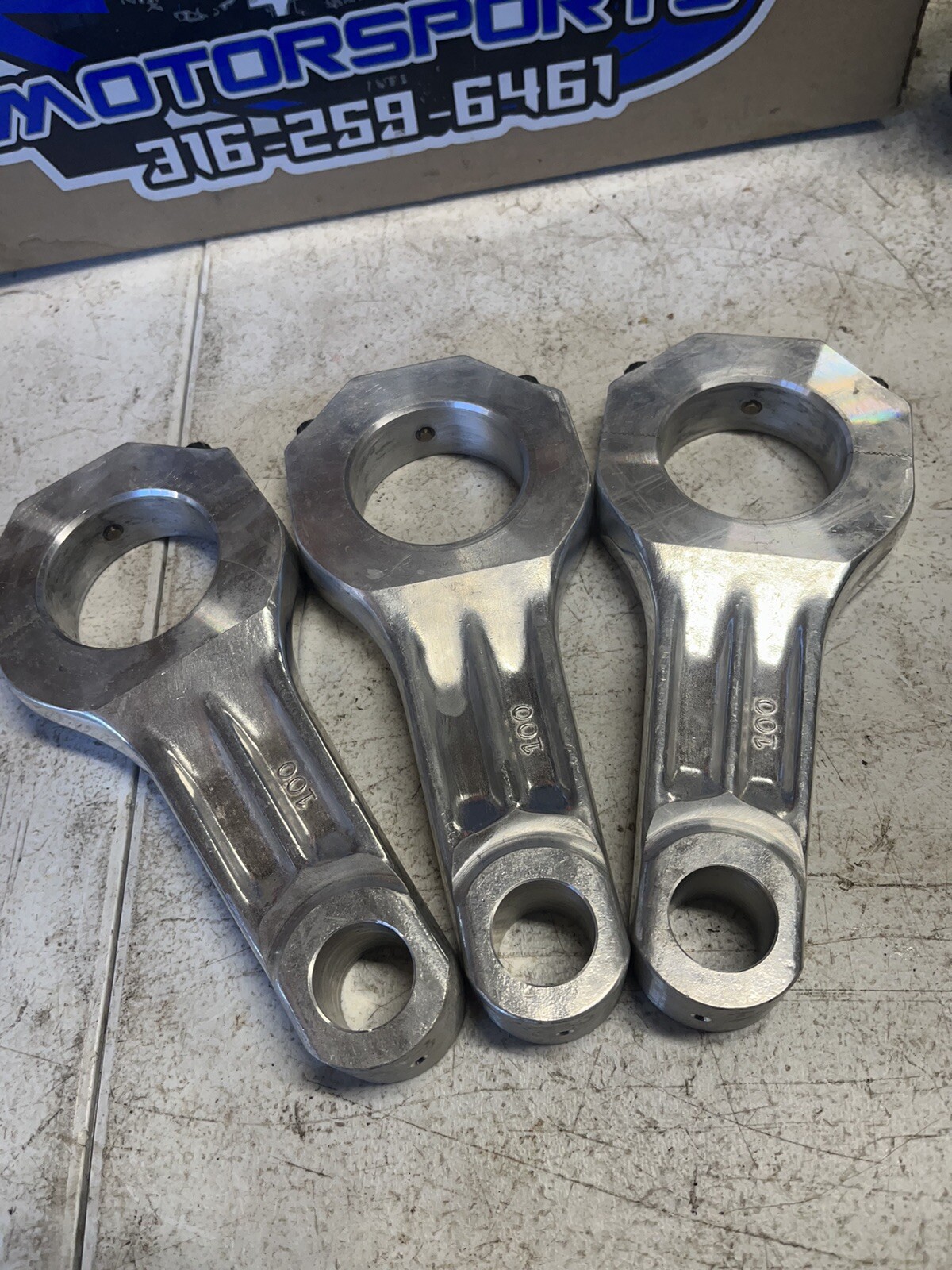 (3) Child And Albert Aluminum 5.7 Rods eBay