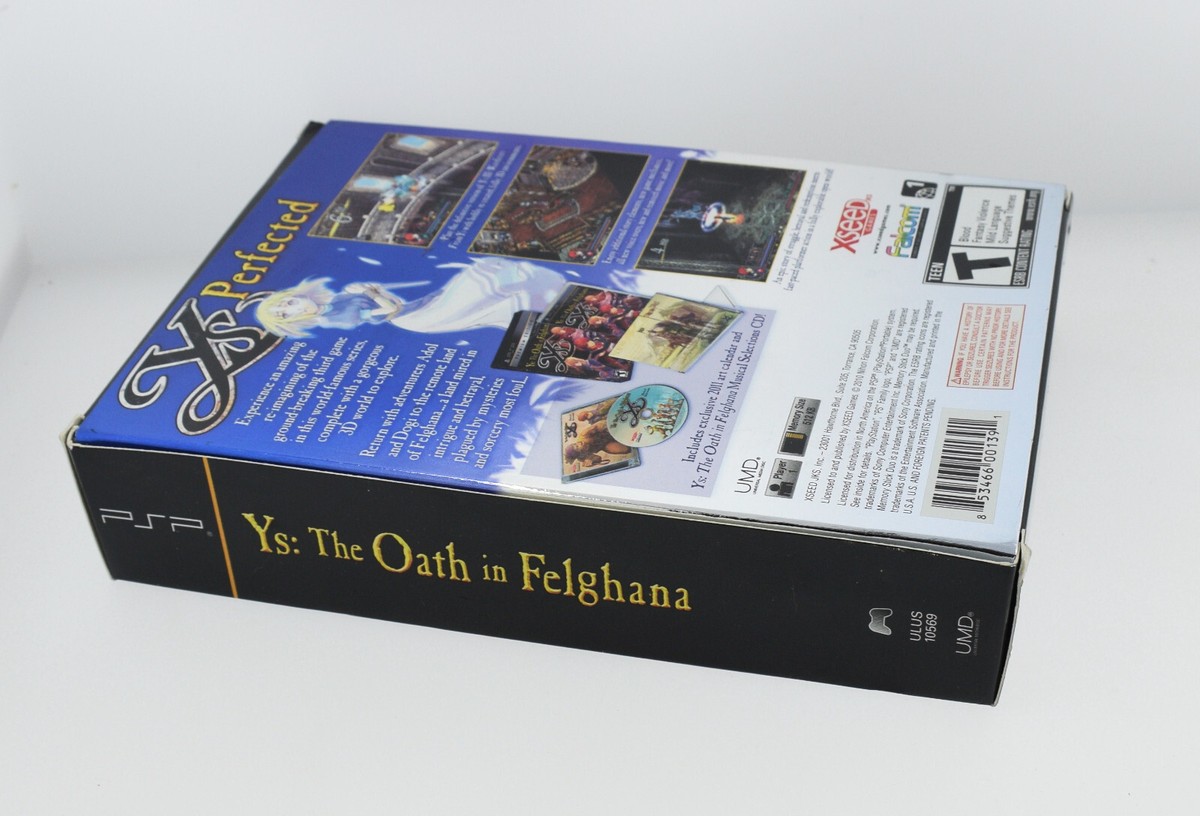 SONY PSP GAME DISC Ys: the Oath in Felghana -- Premium Edition