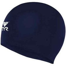 2 TYR Latex Adult Fit Cap in Blue