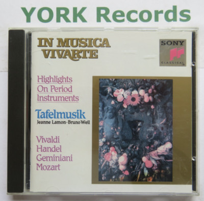 TAFELMUSIK - Highlights On Period Instruments - Excellent Condition CD Sony