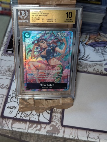 Nico Robin (Alternate Art) graded BGS 10 for sale on eBay