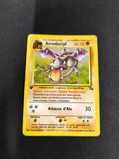 Pokémon Aerodactyl 1/62 Holo 1 Ed. ITA Fossil