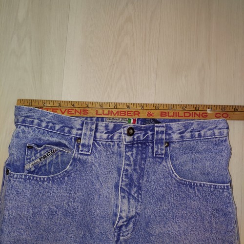 VINTAGE ? Paco Jeans Men 30x30 (Fit 29x28.5) Blue Straight Leg - Picture 7 of 16
