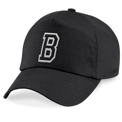 Baseballmütze Kinder personalisiert bestickt Initiale Schule Kindergarten individuell Mütze