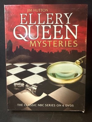 Ellery Queen Mysteries (DVD, 2010, 6-Disc Set) Classic NBC Series Jim Hutton NEW