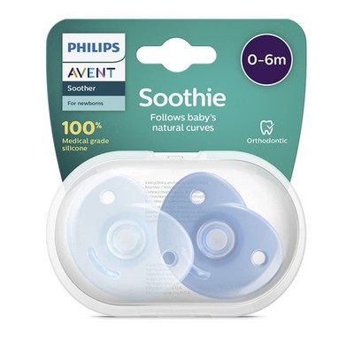Philips Avent Soothie   BPA-freier Schnuller für Babys von 0 bis 6 Monaten