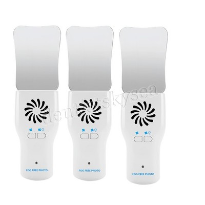 3X Dental Occlusal Mirror Fog Free LED Intra Oral Photo System 4*Mirrors Antifog