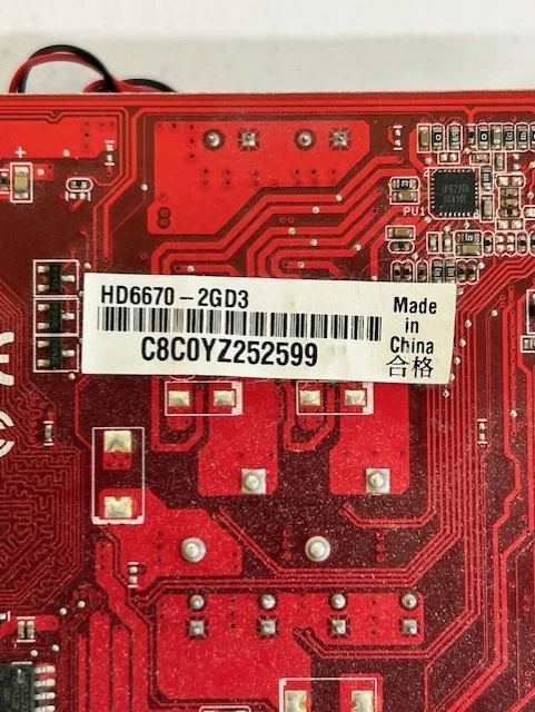 2GB Asus HD6670-2GD3 Radeon HD 6670 DDR3 DVI, VGA, HDMI PCI-e Graphics Card - Image 3 of 4
