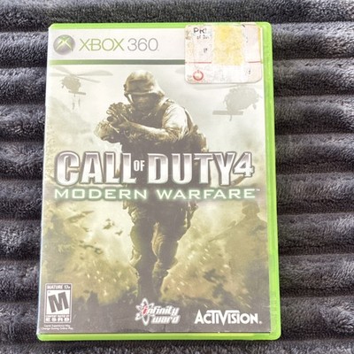 Activision Call of Duty 4 Modern Warfare Xbox 360 Shooter Multiplayer M NTSC