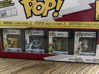 Funko | Bitty POP! | Pokémon | Serie 1 |4er-Pack | Pikachu | Aquana