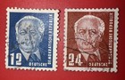 ✨GERMANY DDR 54-55 USED PRESIDENT WILHELM PIECK SCV 3.25 Lot 2 — photo 1