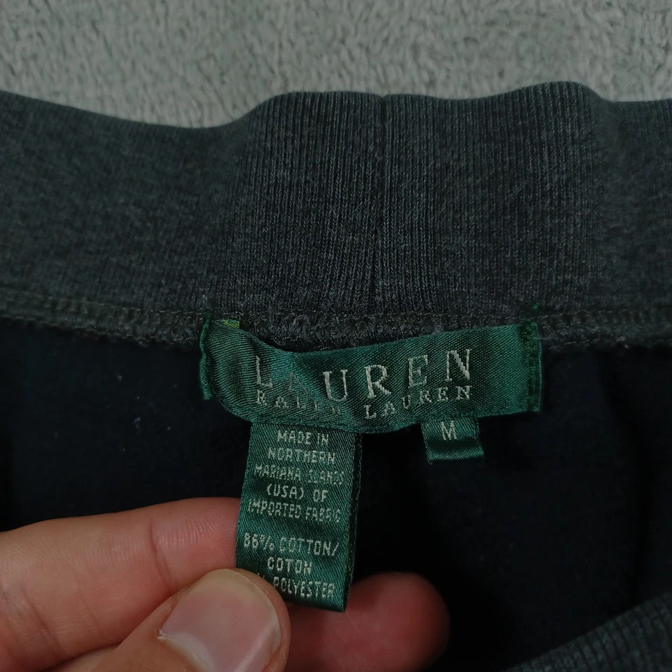 Lauren Ralph Lauren Pants Womens Medium Lounge Wide Leg Pull On Casual Soft - Image 3 of 4