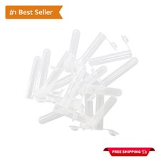 50pcs 10ml Clear Centrifuge Tubes with Snap Caps - Reliable Sample Storage