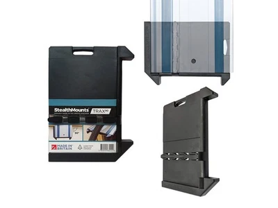 StealthMounts Trax90 Schienensäge Vierkant für Makita Schiene, Spritzguss, schwarz