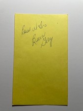 Bruce Greig WHA NHL Autograph Signature California Seals Cincinnati Stingers