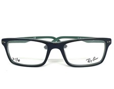Ray-Ban RB5288 5138 Eyeglasses Glasses Polished Black on Green 52-18-140 No Case