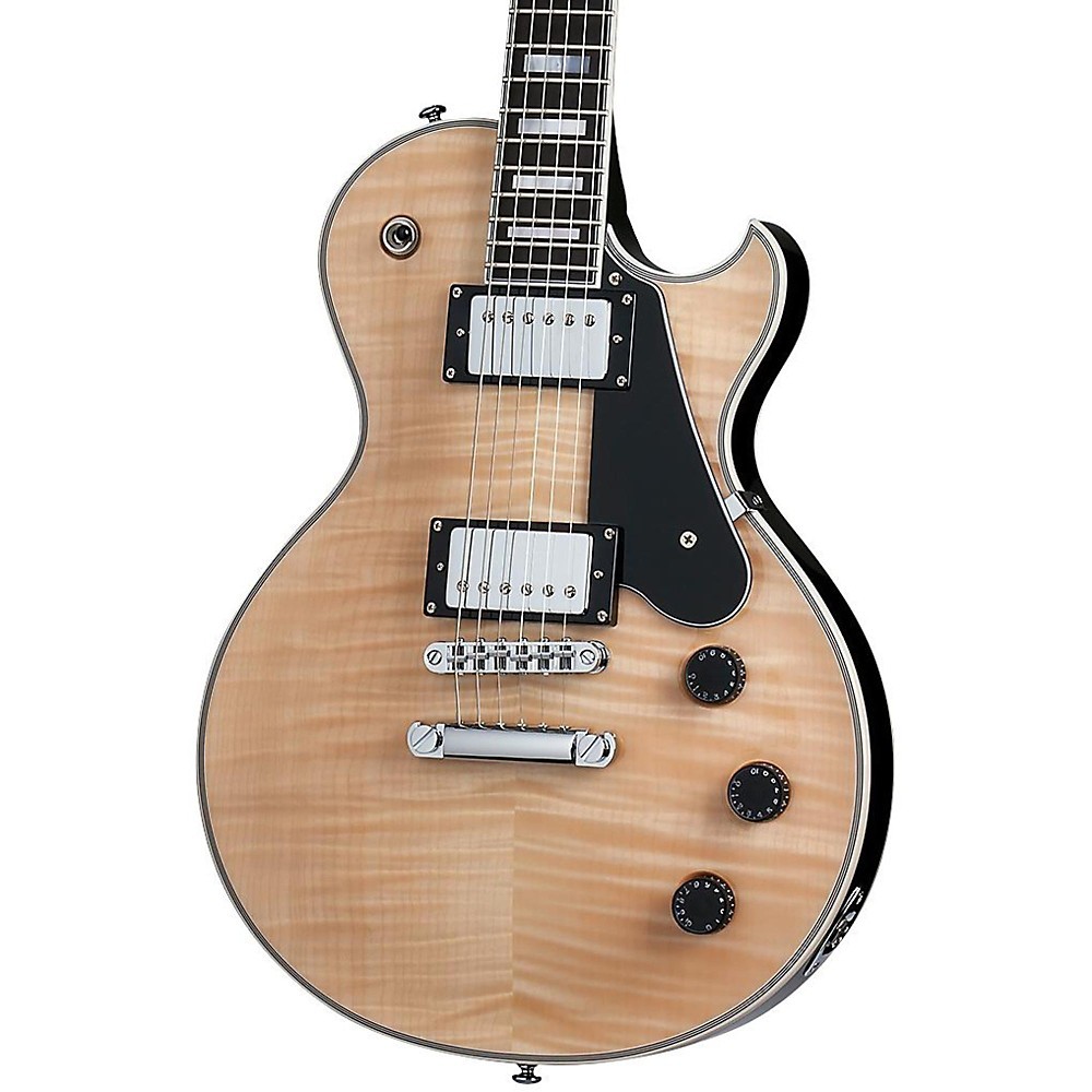 Schecter Solo-II Custom Electric Guitar Gloss Natural Top with Black Back 191890₽