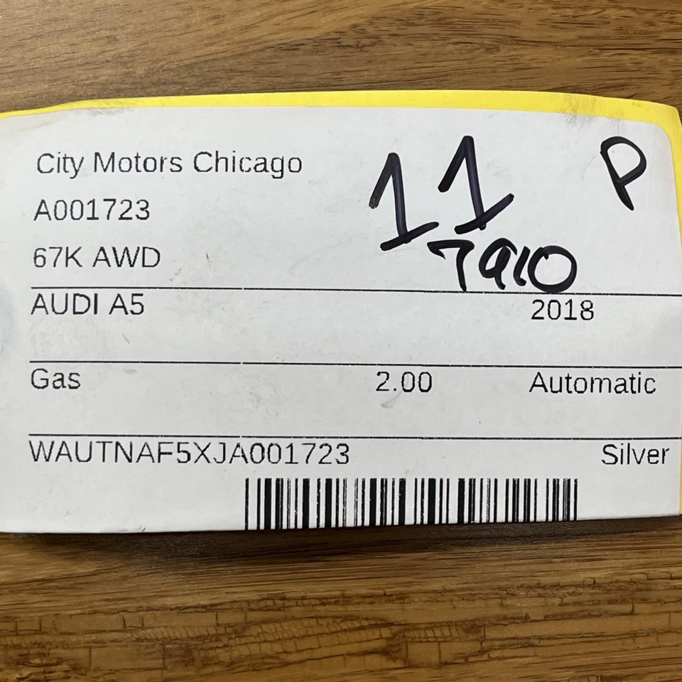Manija de palanca de cambios de transmisión Audi S5 2018-2020 OEM *NOTA* Foto 2 de 4