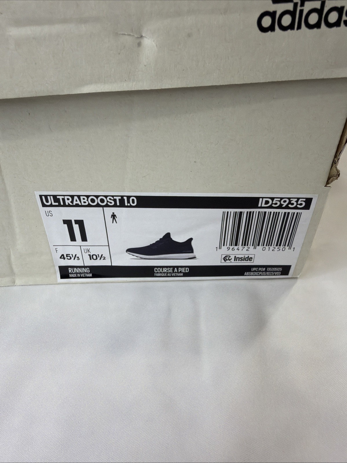 Size 11 - Adidas UltraBoost 1.0 Shadow Navy thumbnail 6