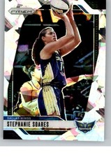 2024 Panini Prizm WNBA Prizms Ice #47 Stephanie Soares Dallas Wings
