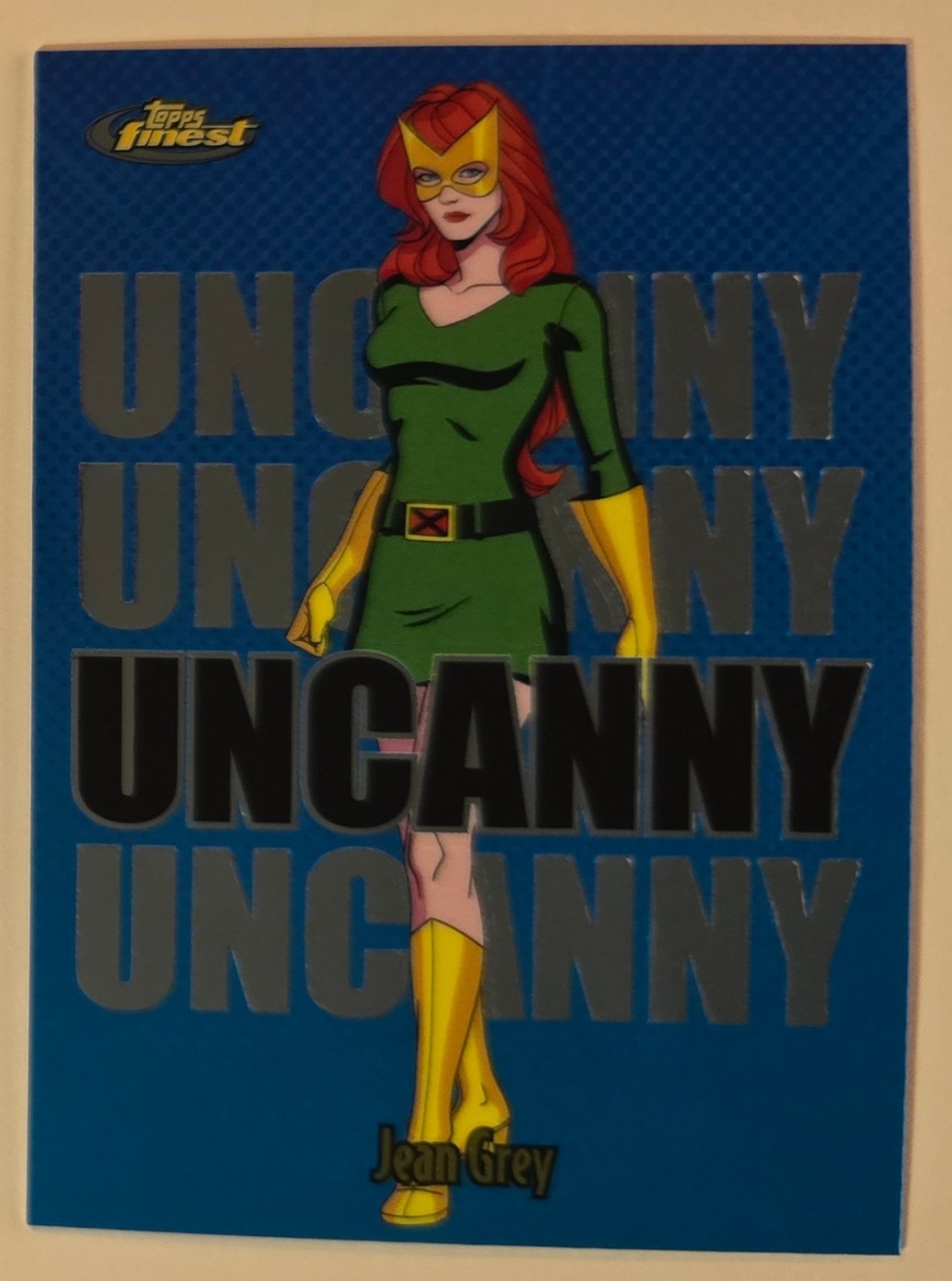 Jean Grey 2025 Topps Finest X-Men '97 UNCANNY Short Print SP #96