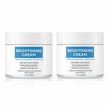Skin Brightening Cream, Fade Dark Spots On Face, Elbows, Knees, Body - 2pcs 50ml
