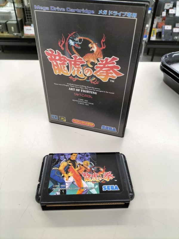SEGA Mega Drive G-4113 Fighting Game Software Used