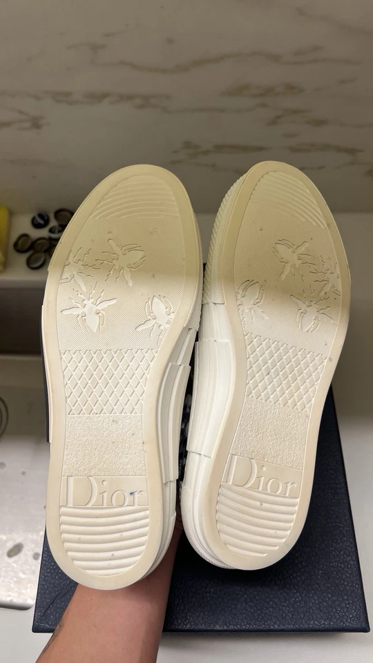 Dior B23 Low Top Logo Oblique white, size 8/41 - Image 4 of 4