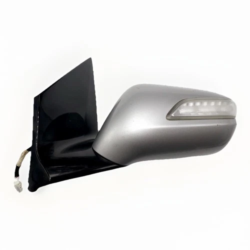 OEM 10-13 ACURA MDX POWER HEATED DRIVER LH SIDE VIEW DOOR MIRROR SILVER NH743MX